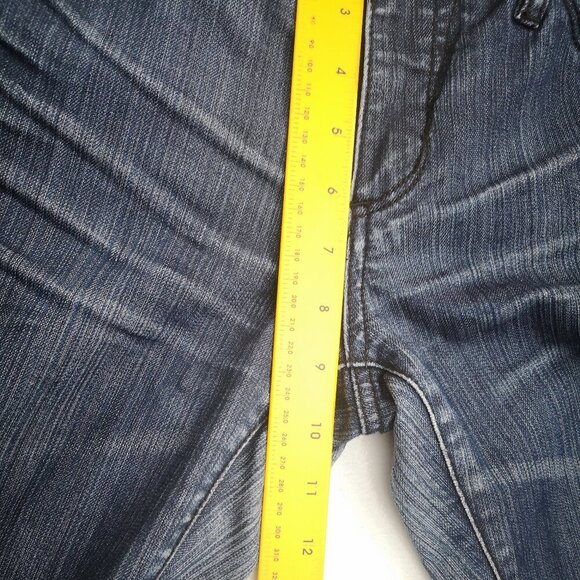 Pashu by Parasuco Ladies Size 10 Medium Wash Straight Leg Blue Jeans - Picture 12 of 14